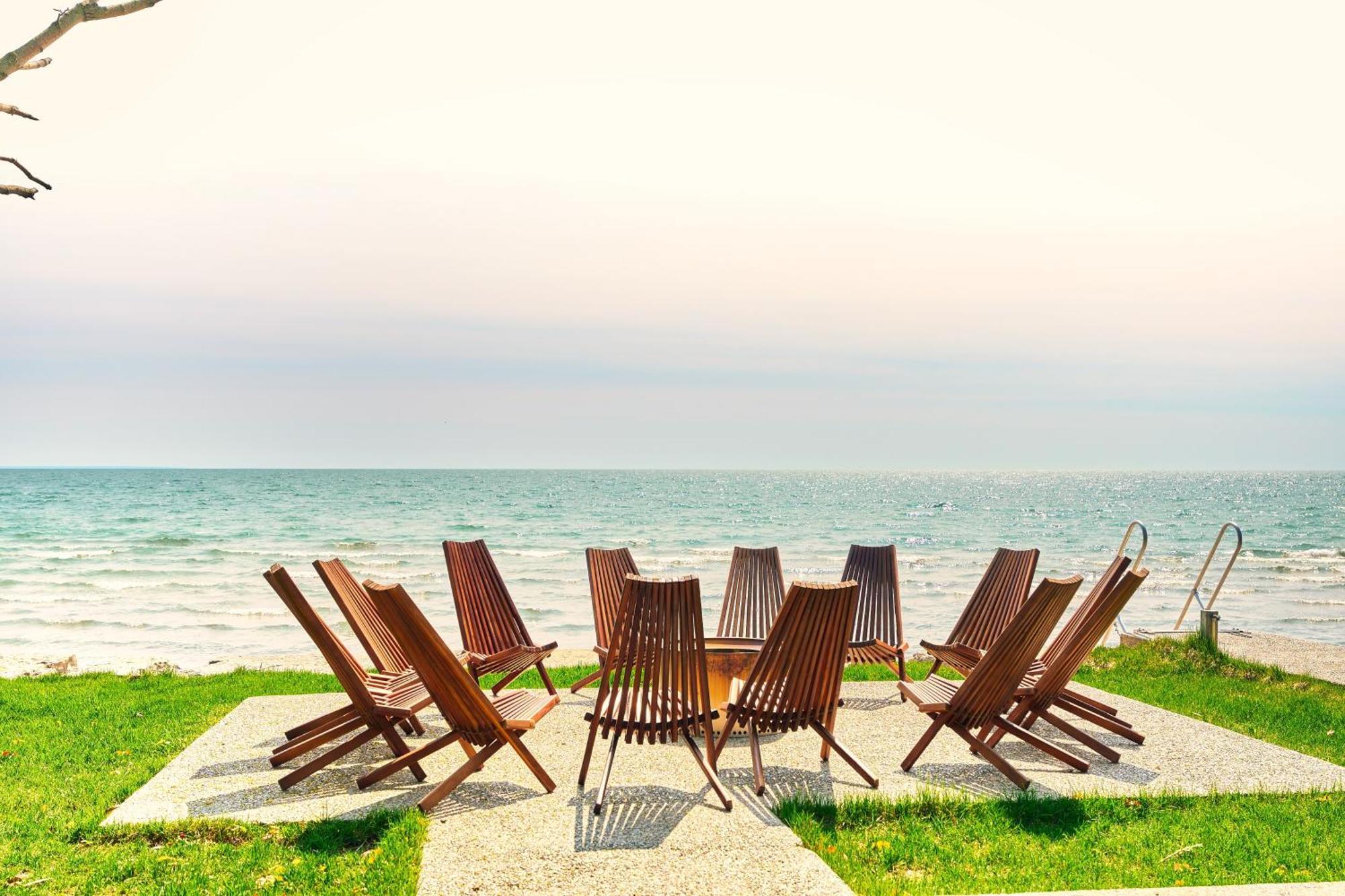 The Long Beach Resort - Beachfront Cottages & Townhouse Suites Wainfleet 外观 照片